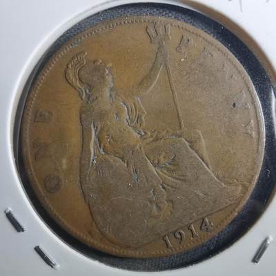 沼泽如烟--第897场 - 英国1914年1便士