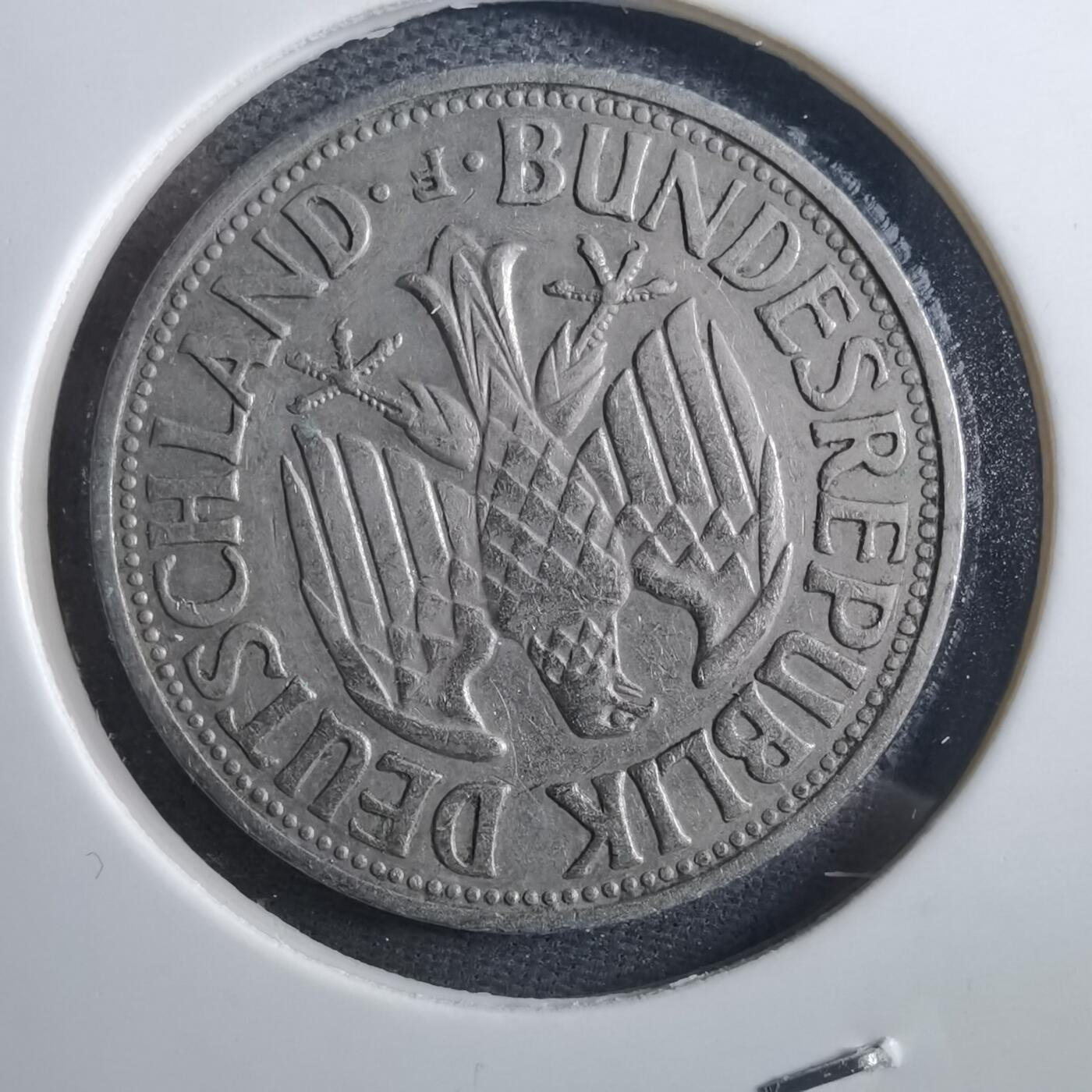 沼泽如烟--第897场 德国1954年1马克