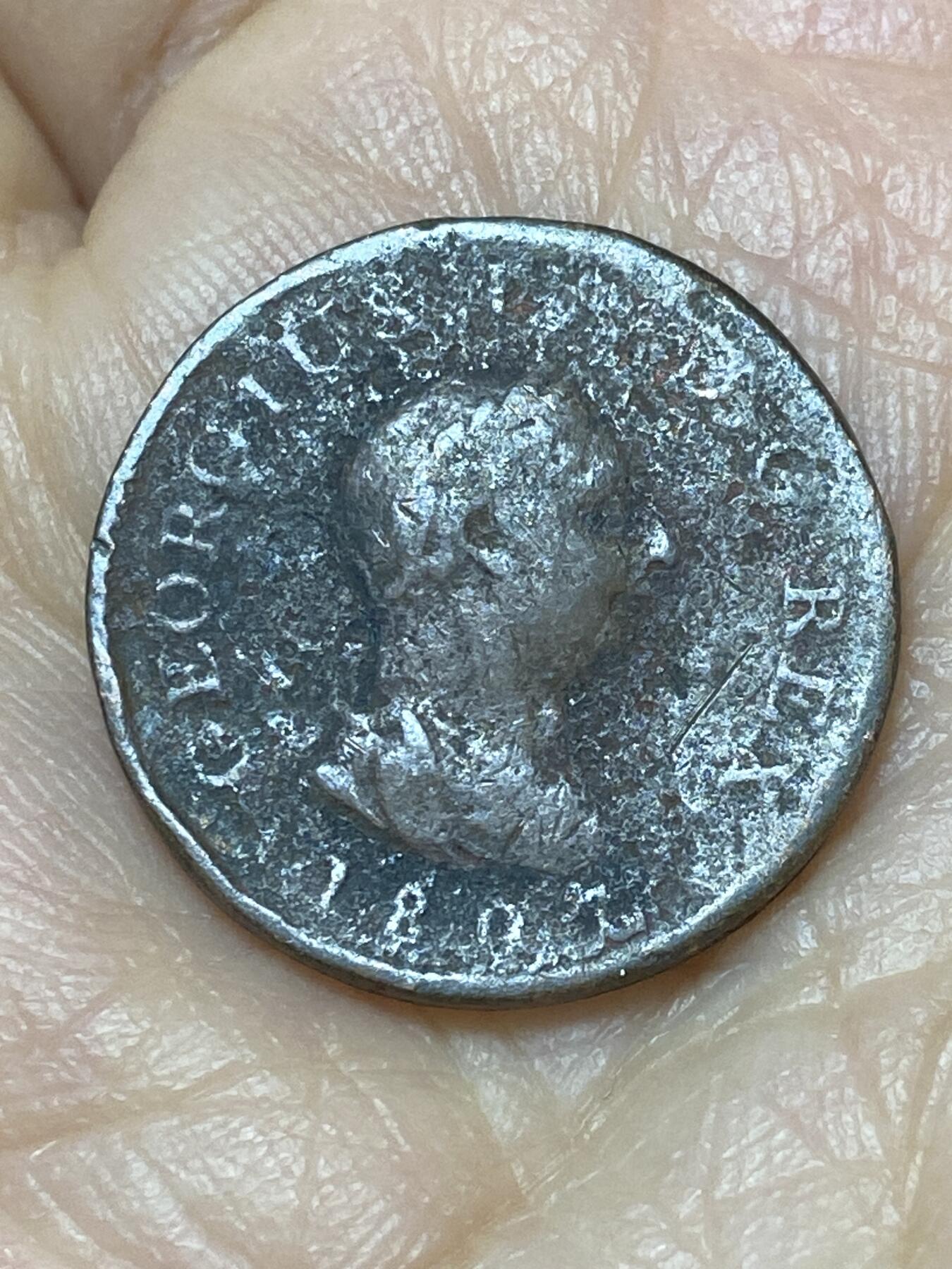 2025年第一百二十六场(总第一百五十二场）外国好品散币(免佣金) 英国🇬🇧1806年1法新(乔治三世时期)