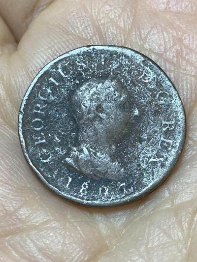 2025年第一百二十六场(总第一百五十二场）外国好品散币(免佣金) - 英国🇬🇧1806年1法新(乔治三世时期)