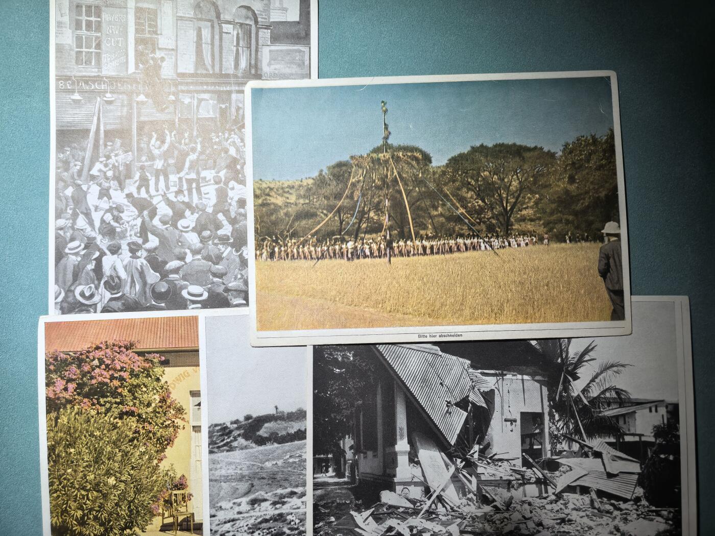 盛世勋华——号角文化勋章邮票专场拍卖第287期 德国（1939）系列宣传卡片“掠夺成性的国家——英国”5张