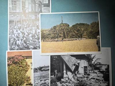 盛世勋华——号角文化勋章邮票专场拍卖第287期 - 德国（1939）系列宣传卡片“掠夺成性的国家——英国”5张