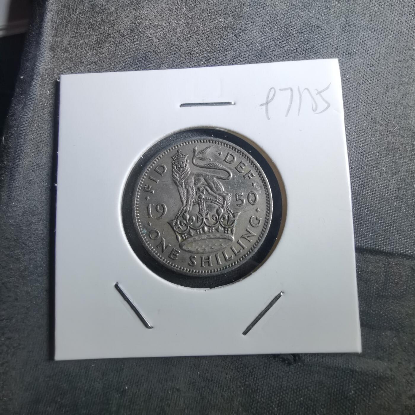 沼泽如烟--第897场 英国1950年1先令