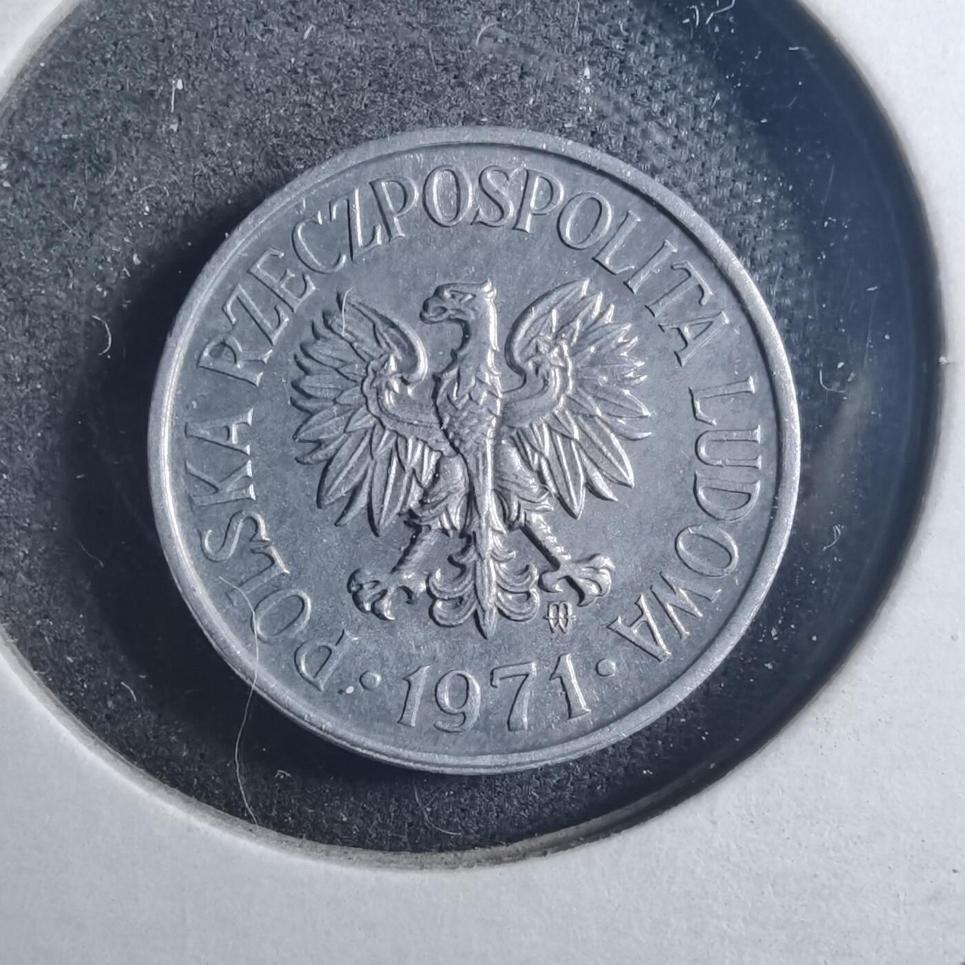 沼泽如烟--第896场 波兰1971年5格罗申