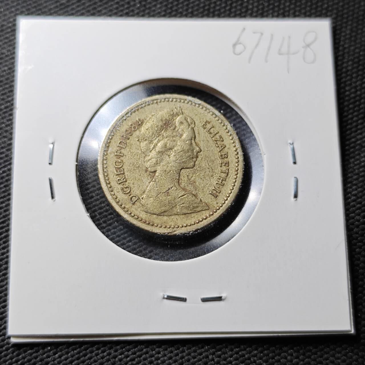 KK钱币收藏小铺  第367场  2月预留时间 周末发货  英国1镑