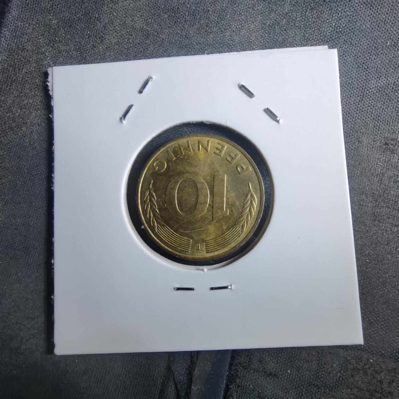 沼泽如烟--第897场 德国1977年10芬尼