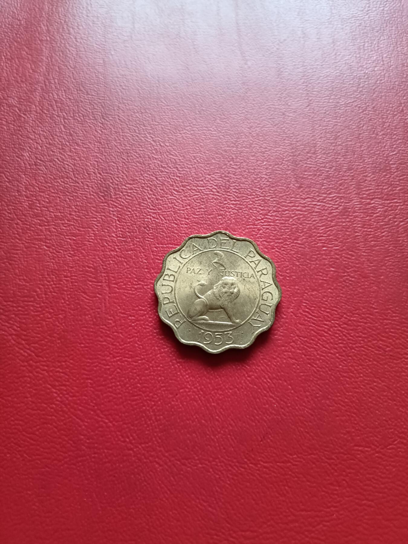 【云涧收藏】第七十八场 巴拉圭1953年50分