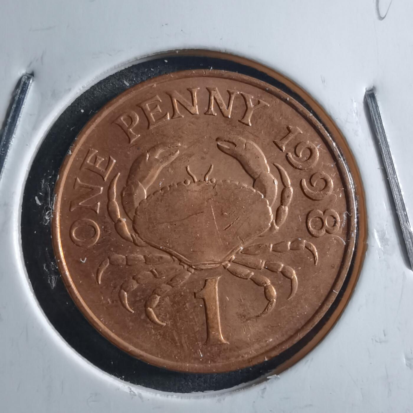 沼泽如烟--第898场 根西1998年1便士