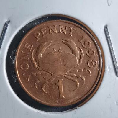 沼泽如烟--第898场 - 根西1998年1便士