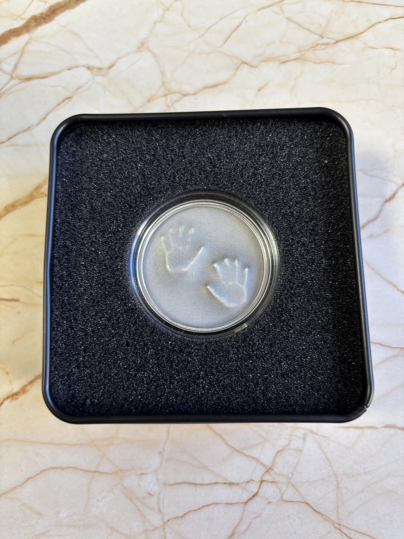 第181期拍卖 库克2020年困境与迷茫1盎司高浮雕纪念银币，999银，发行999枚