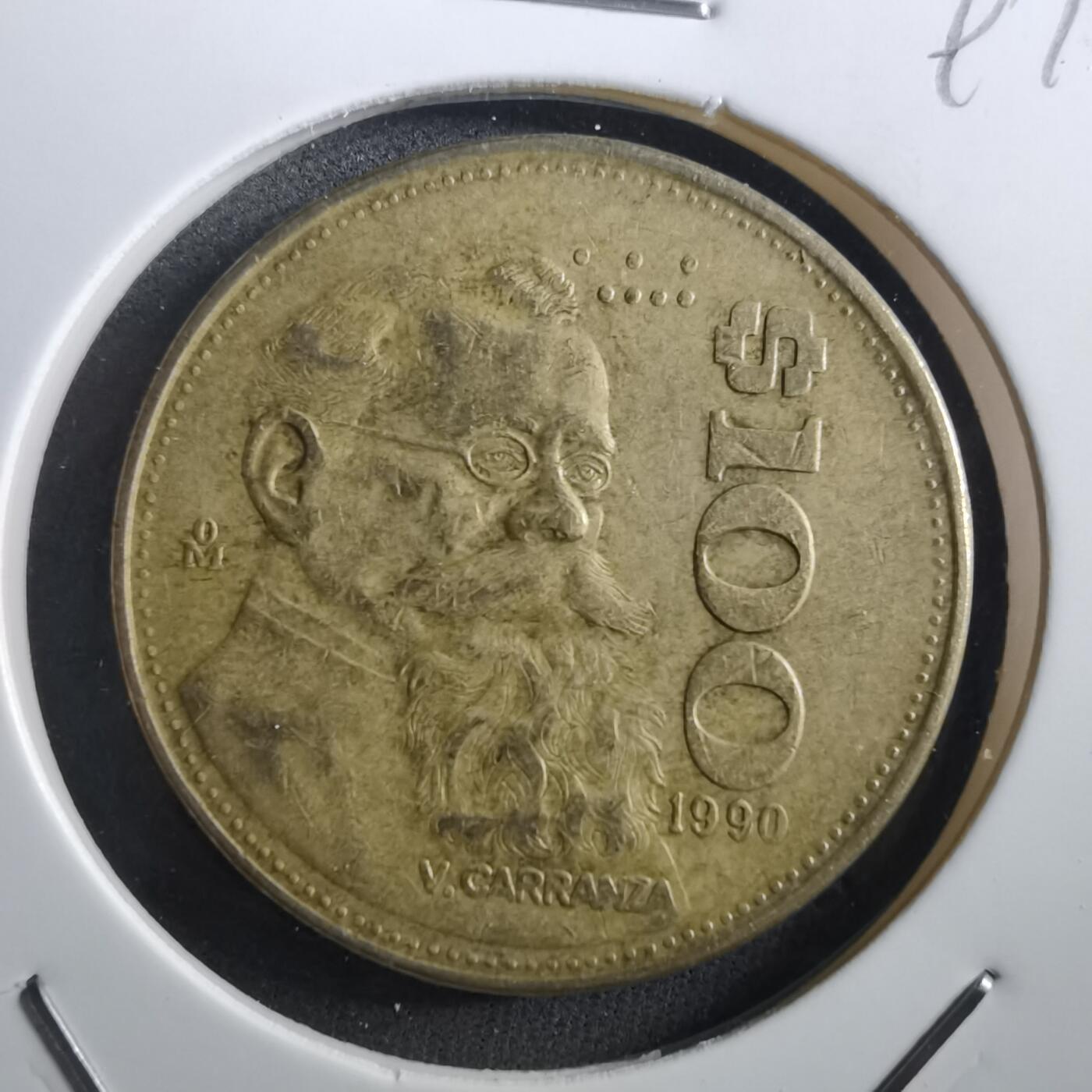 沼泽如烟--第897场 墨西哥1990年100比索