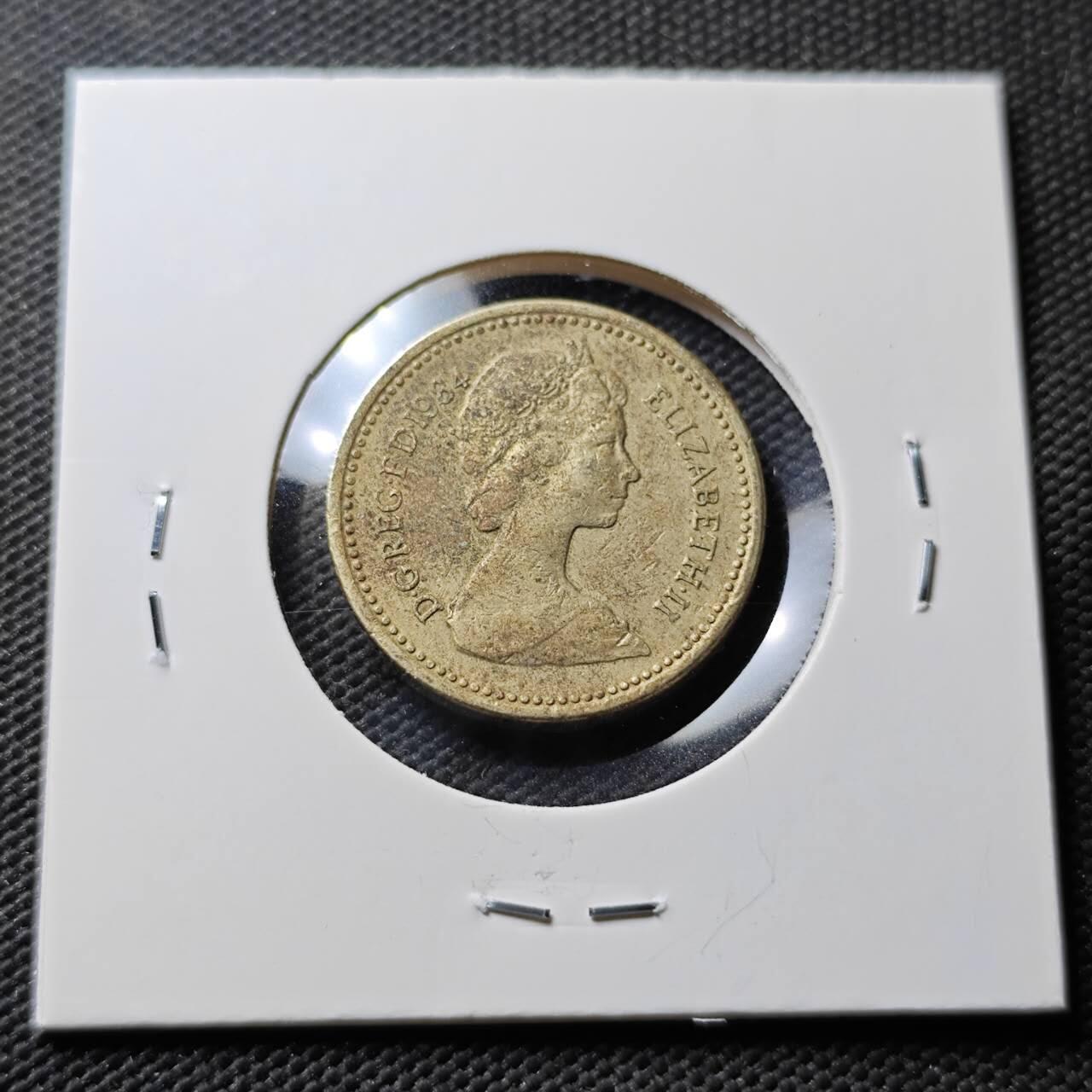 KK钱币收藏小铺  第367场  2月预留时间 周末发货  英国1镑