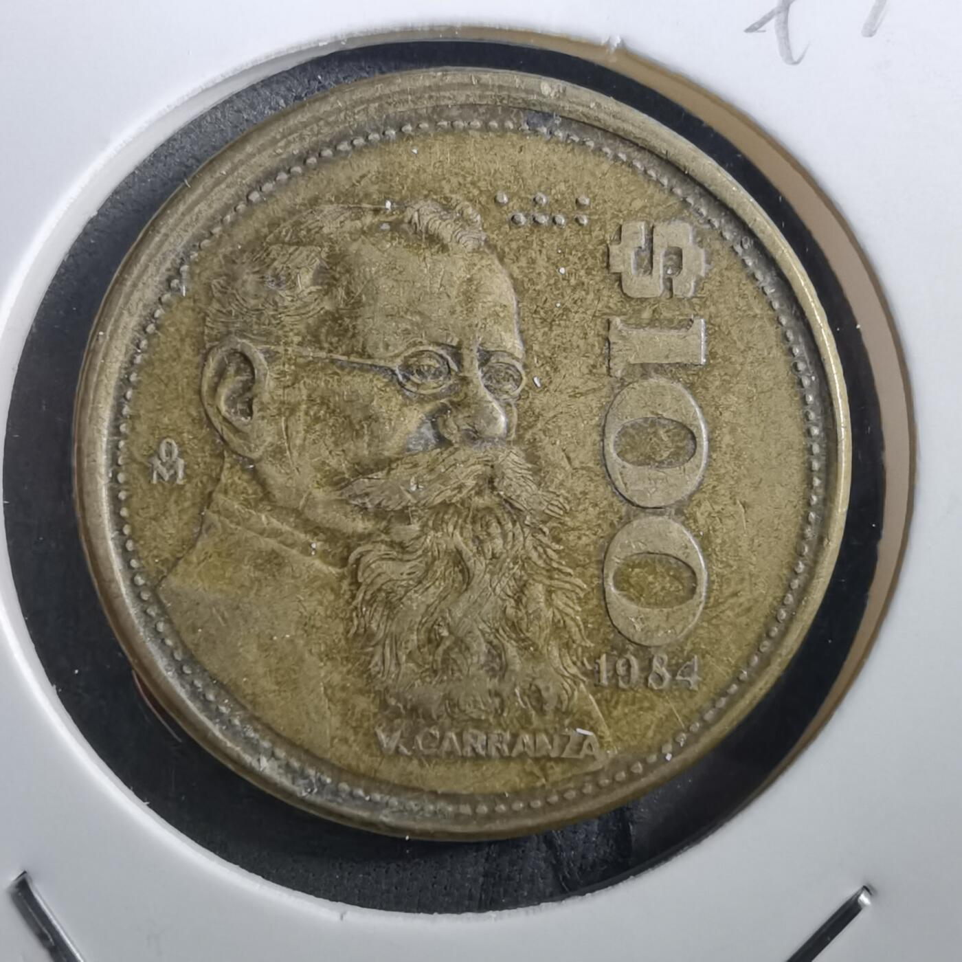 沼泽如烟--第897场 墨西哥1984年100比索