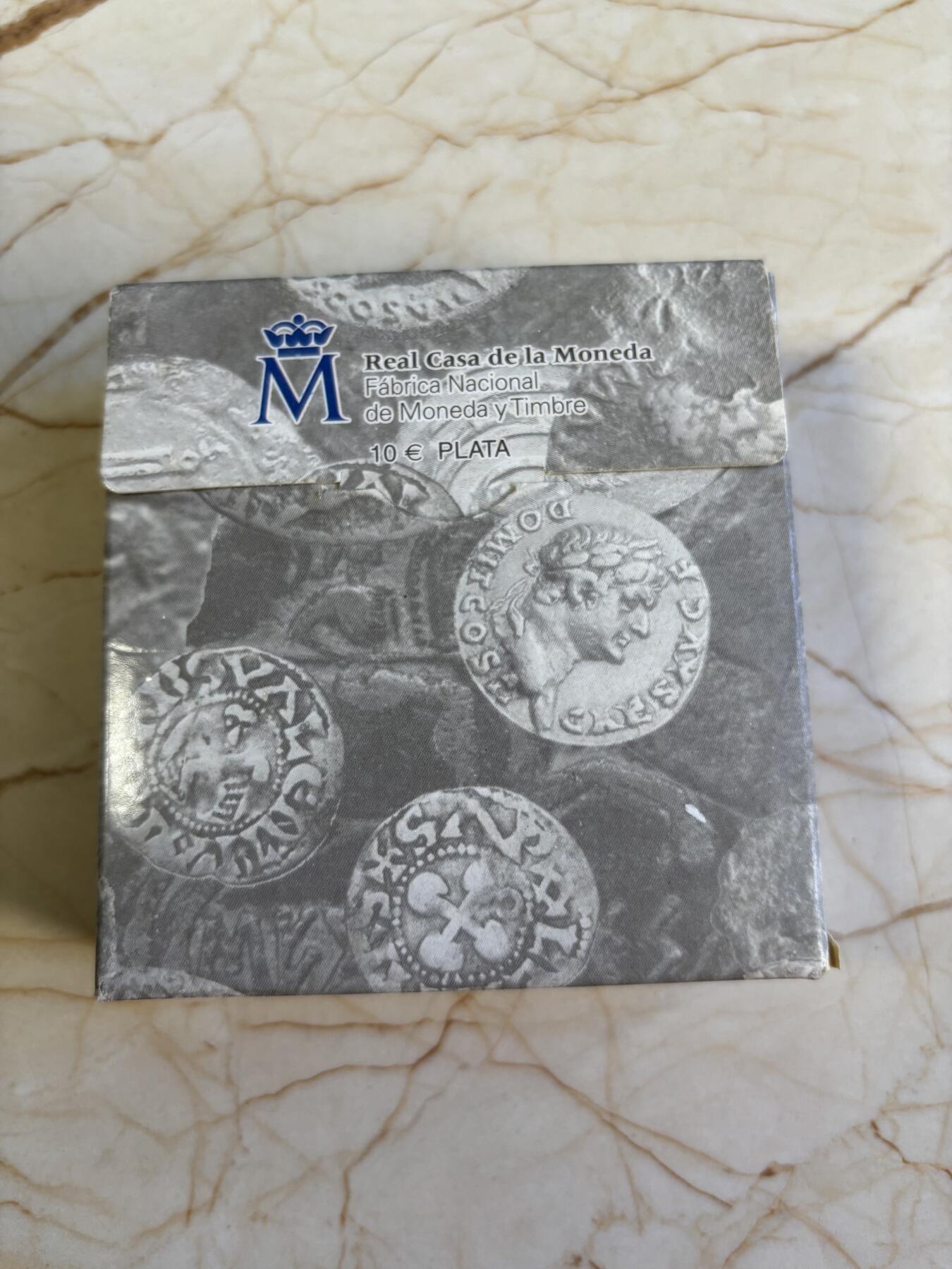 第181期拍卖 西班牙2008年货币珍宝系列精制纪念银币，925银，27克，发行12000枚，