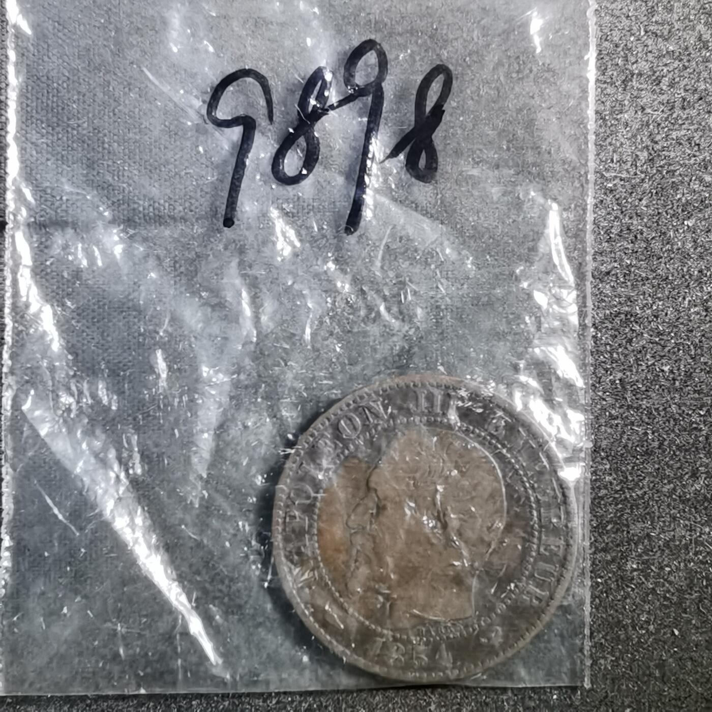 沼泽如烟--第898场 法国1854年五分拿三五分