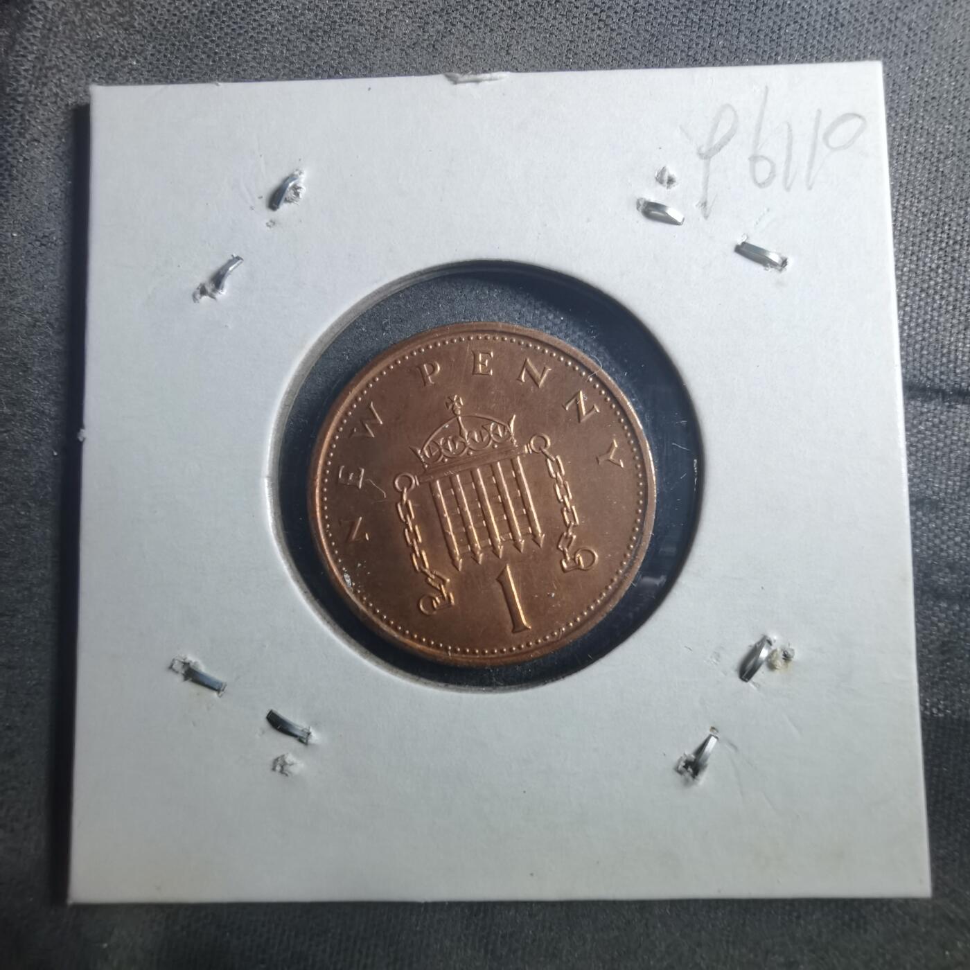 沼泽如烟--第896场 英国1980年1便士