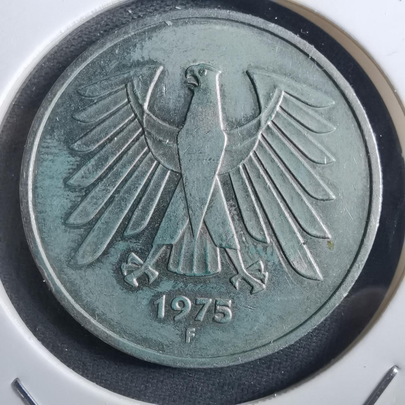 沼泽如烟--第897场 德国1975年5马克