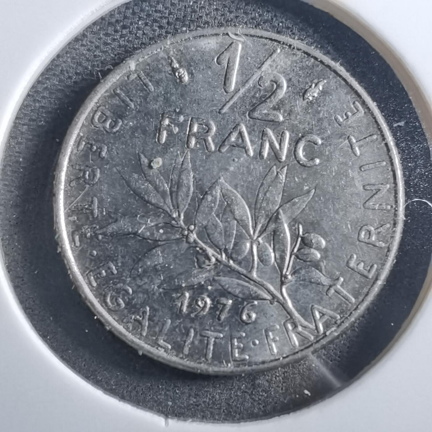 沼泽如烟--第897场 法国1976年半法郎