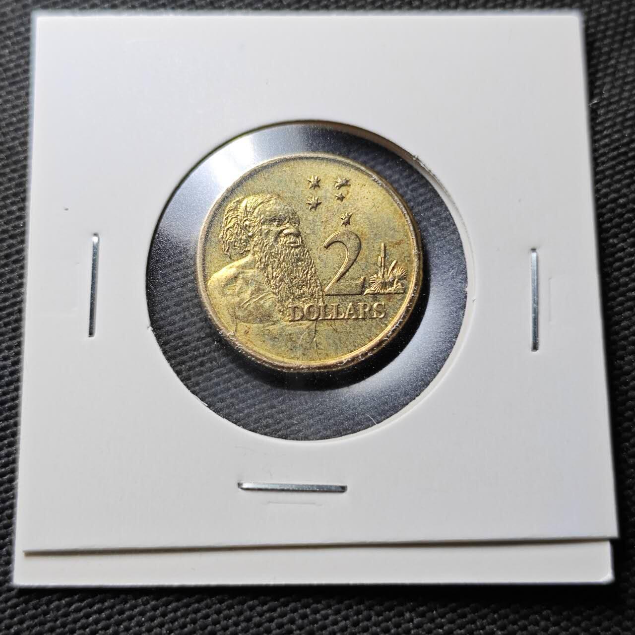KK钱币收藏小铺  第367场  2月预留时间 周末发货  澳大利亚2元 好品