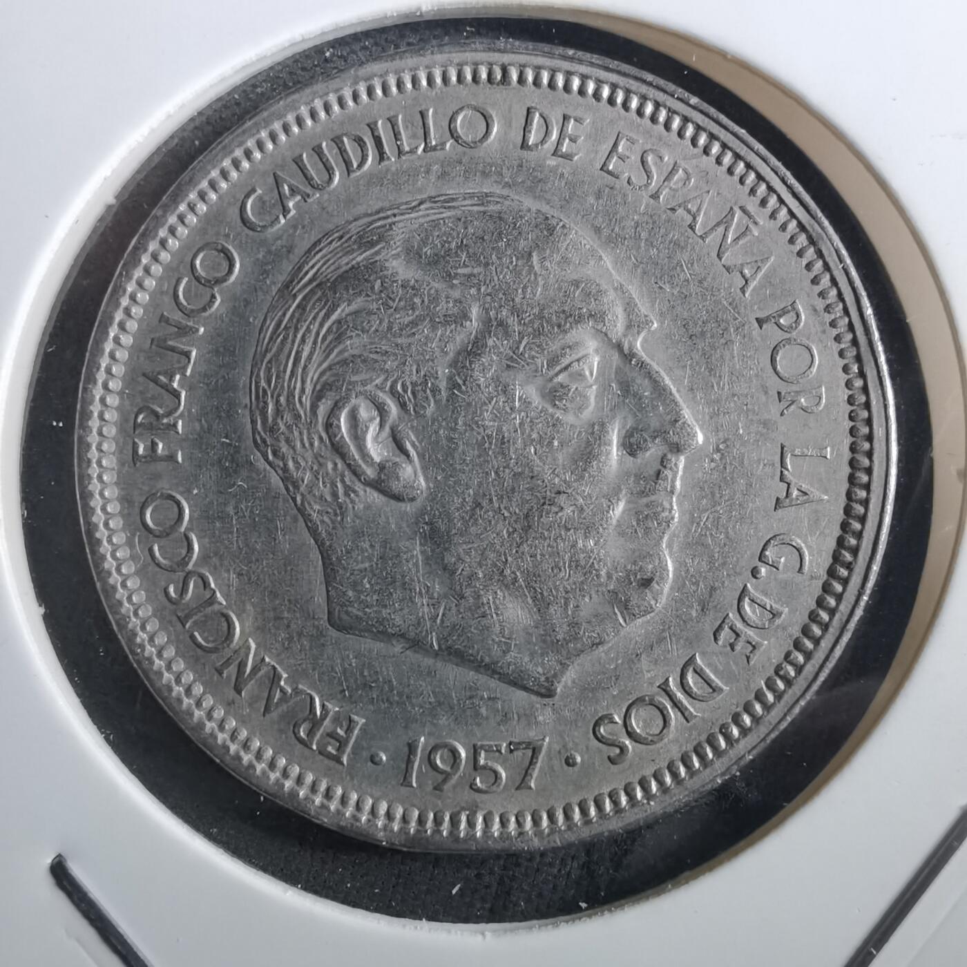 沼泽如烟--第897场 西班牙1957年50比塞塔