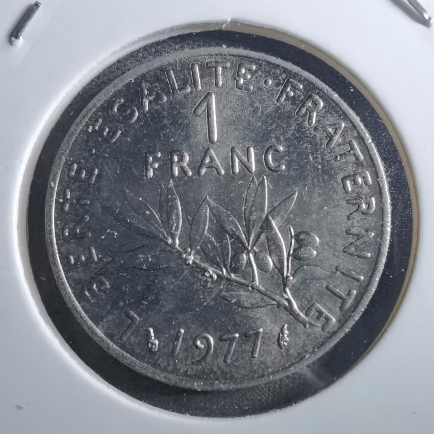 沼泽如烟--第897场 法国1977年1法郎