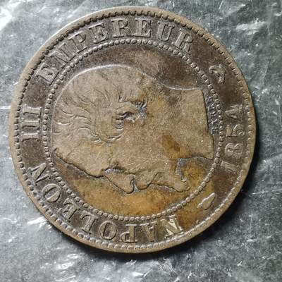 沼泽如烟--第898场 - 法国1854年五分拿三五分