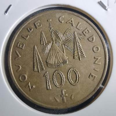 沼泽如烟--第897场 - 法属新喀里多尼亚1987年100法郎
