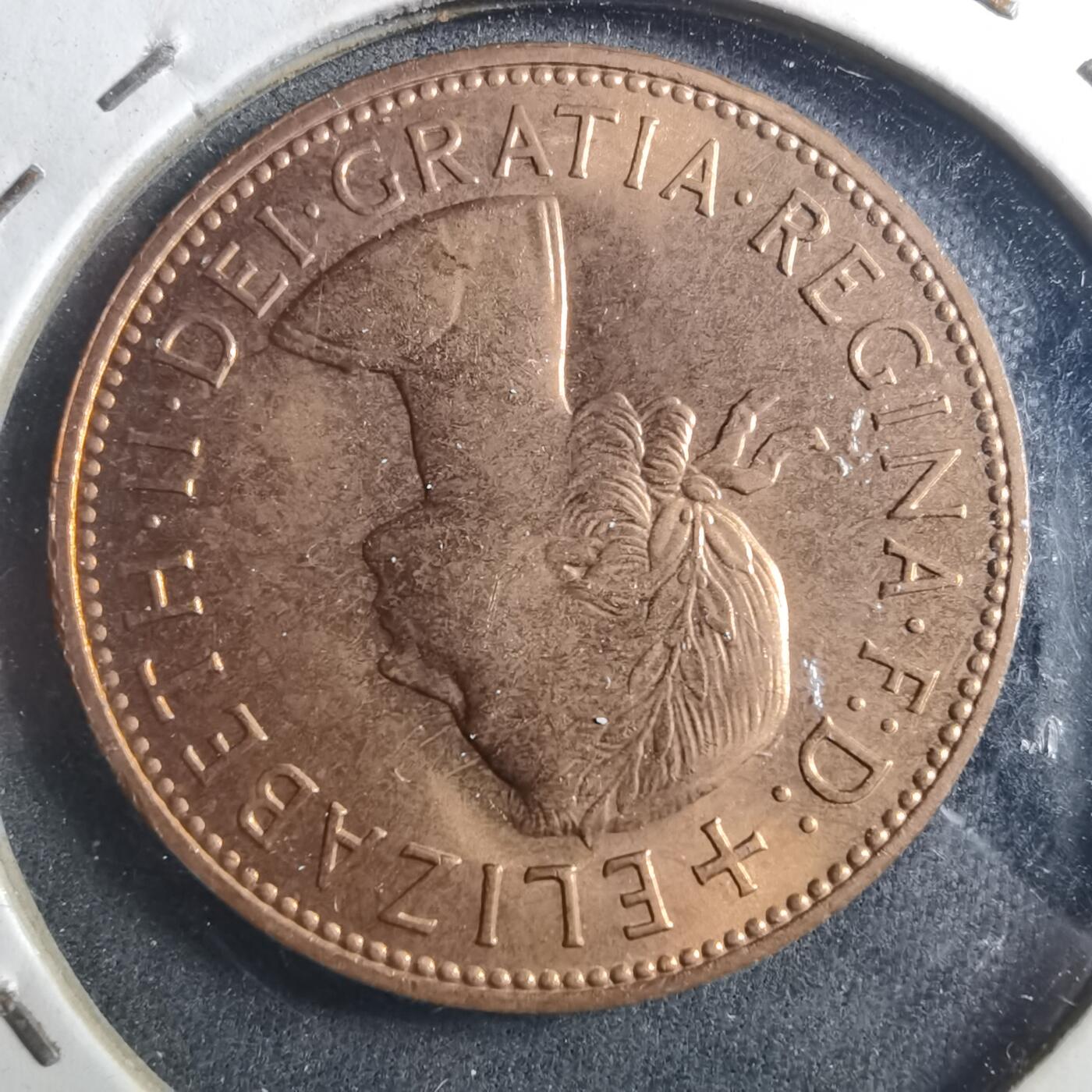 沼泽如烟--第896场 英国1967年1便士