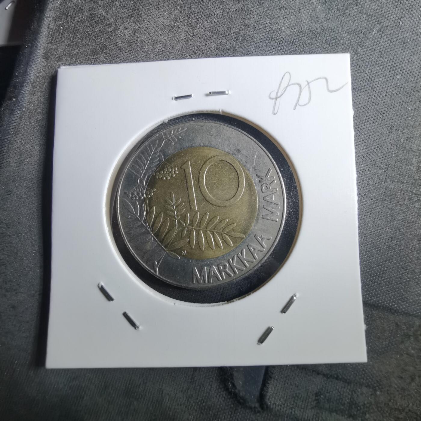 沼泽如烟--第897场 芬兰1993年10马克