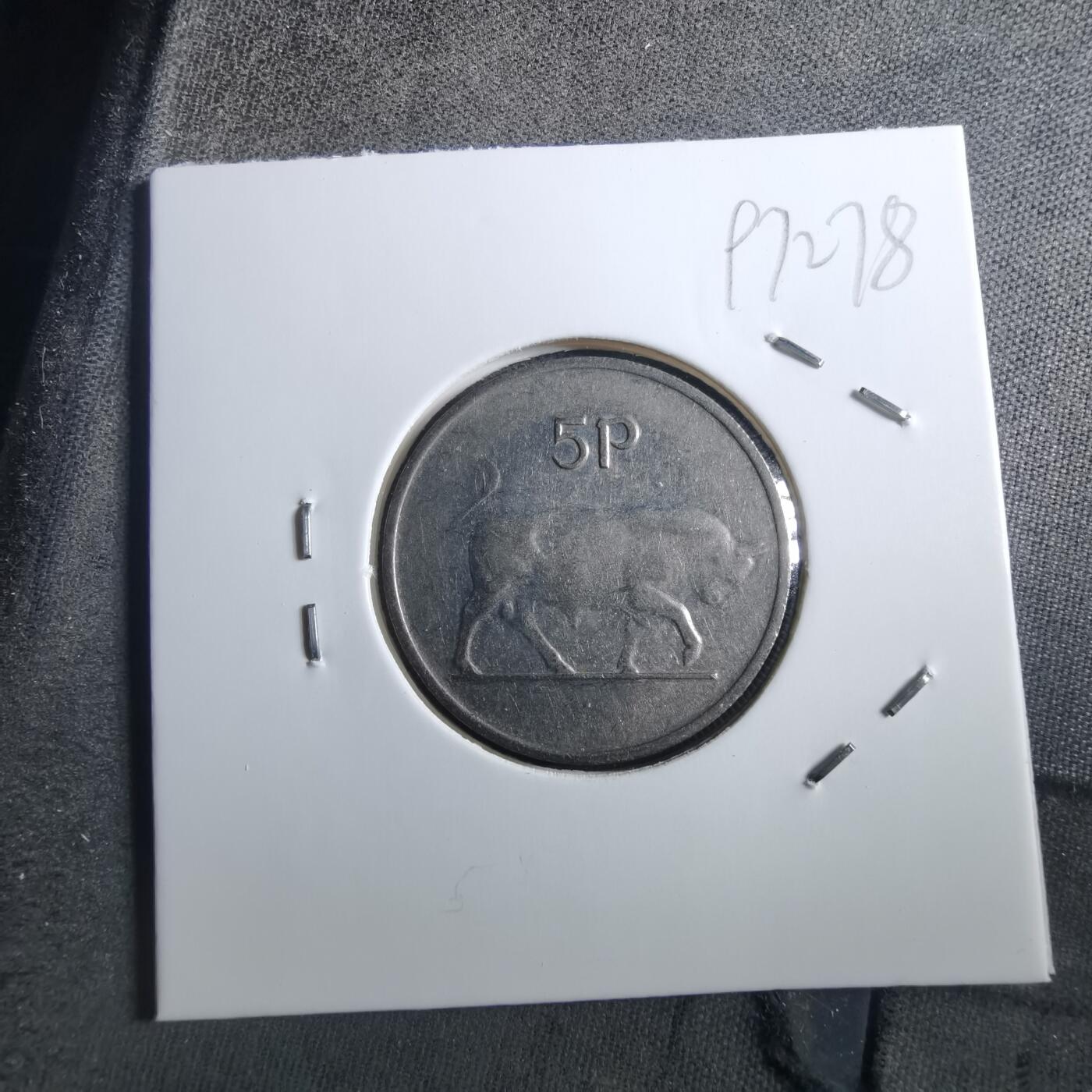 沼泽如烟--第897场 爱尔兰1980年5便士