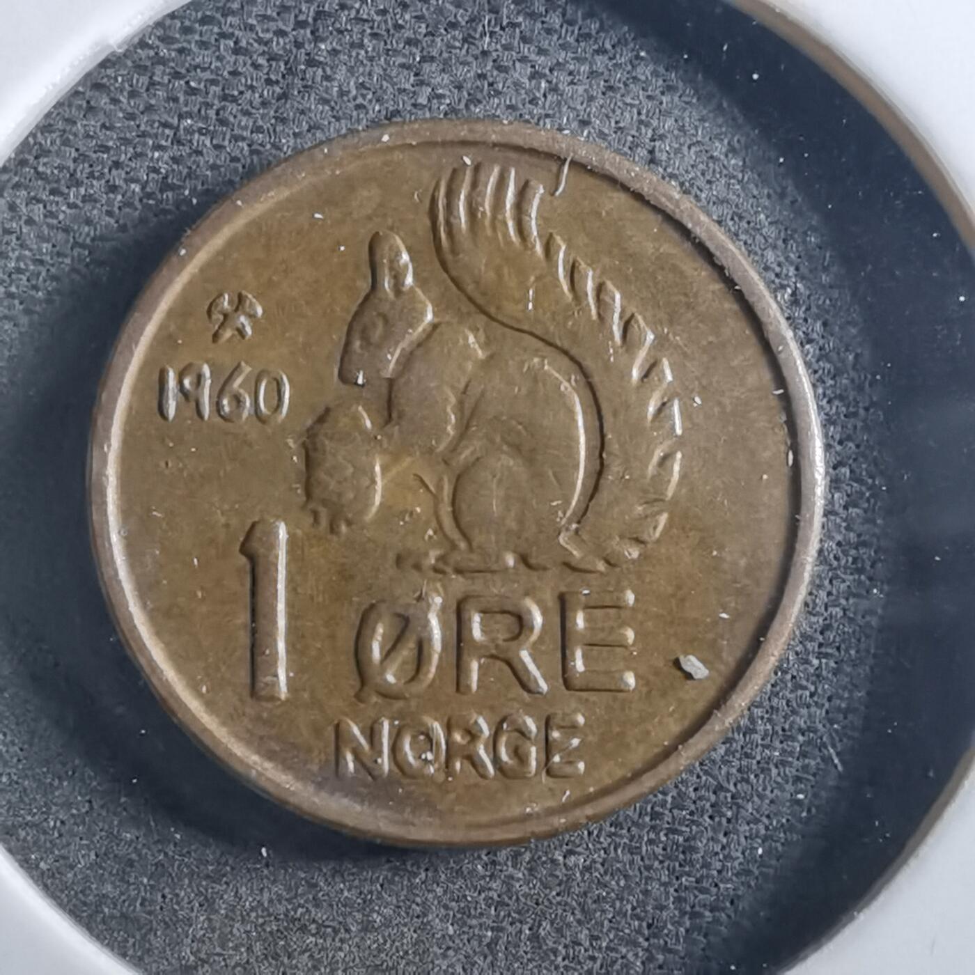 沼泽如烟--第897场 挪威1960年1欧尔