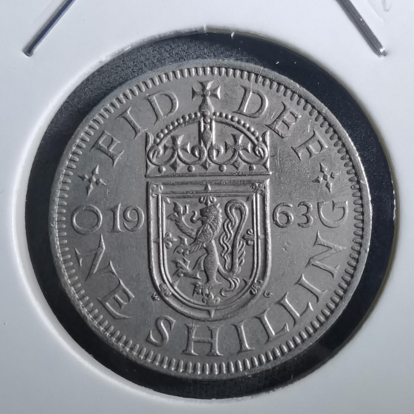 沼泽如烟--第897场 英国1963年1先令