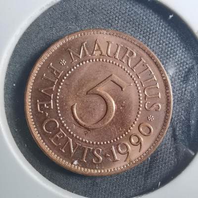 沼泽如烟--第896场 - 毛里求斯1990年五分