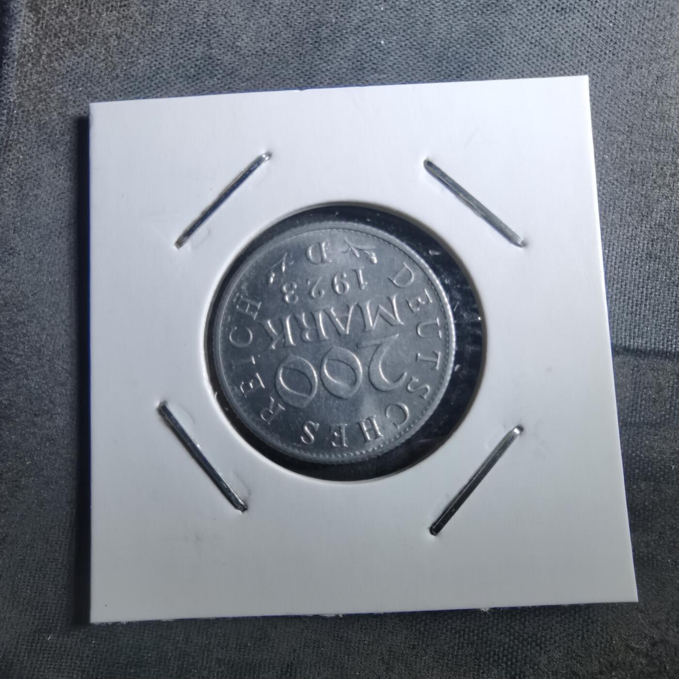 沼泽如烟--第898场 德国1923年200马克