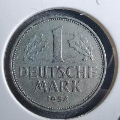 沼泽如烟--第897场 - 德国1954年1马克