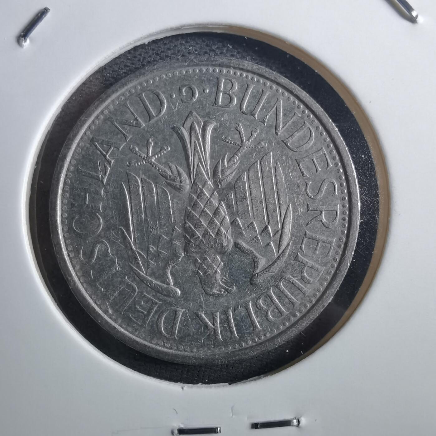 沼泽如烟--第897场 德国1977年1马克