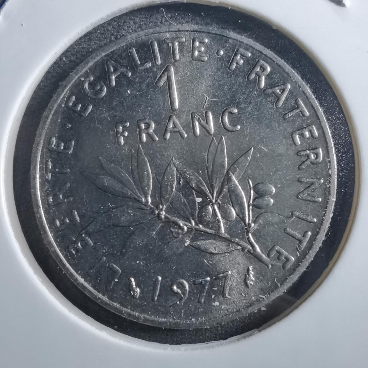 沼泽如烟--第897场 法国1977年1法郎