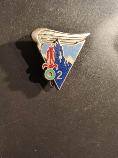 老王徽章第162期 -  法国外籍兵团第2外籍伞兵团证章