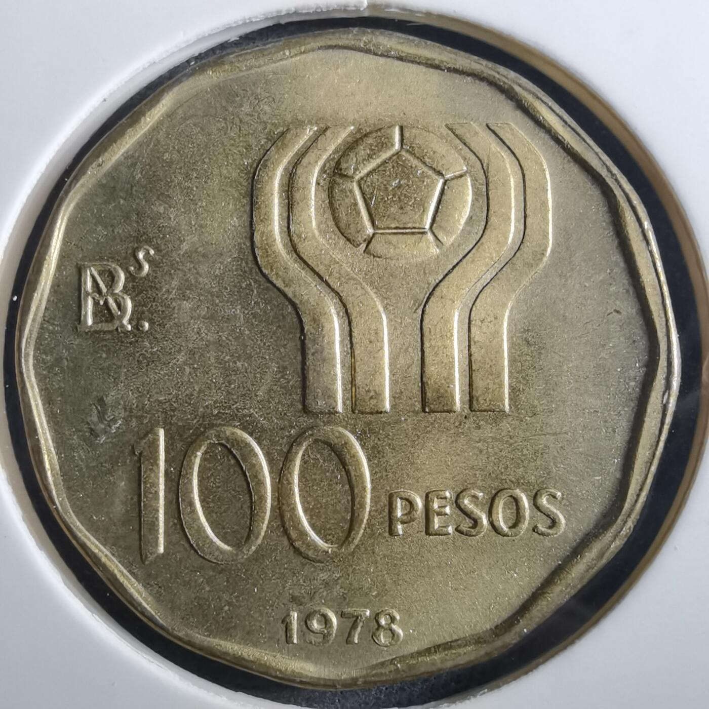 沼泽如烟--第897场 阿根廷1978年100比索