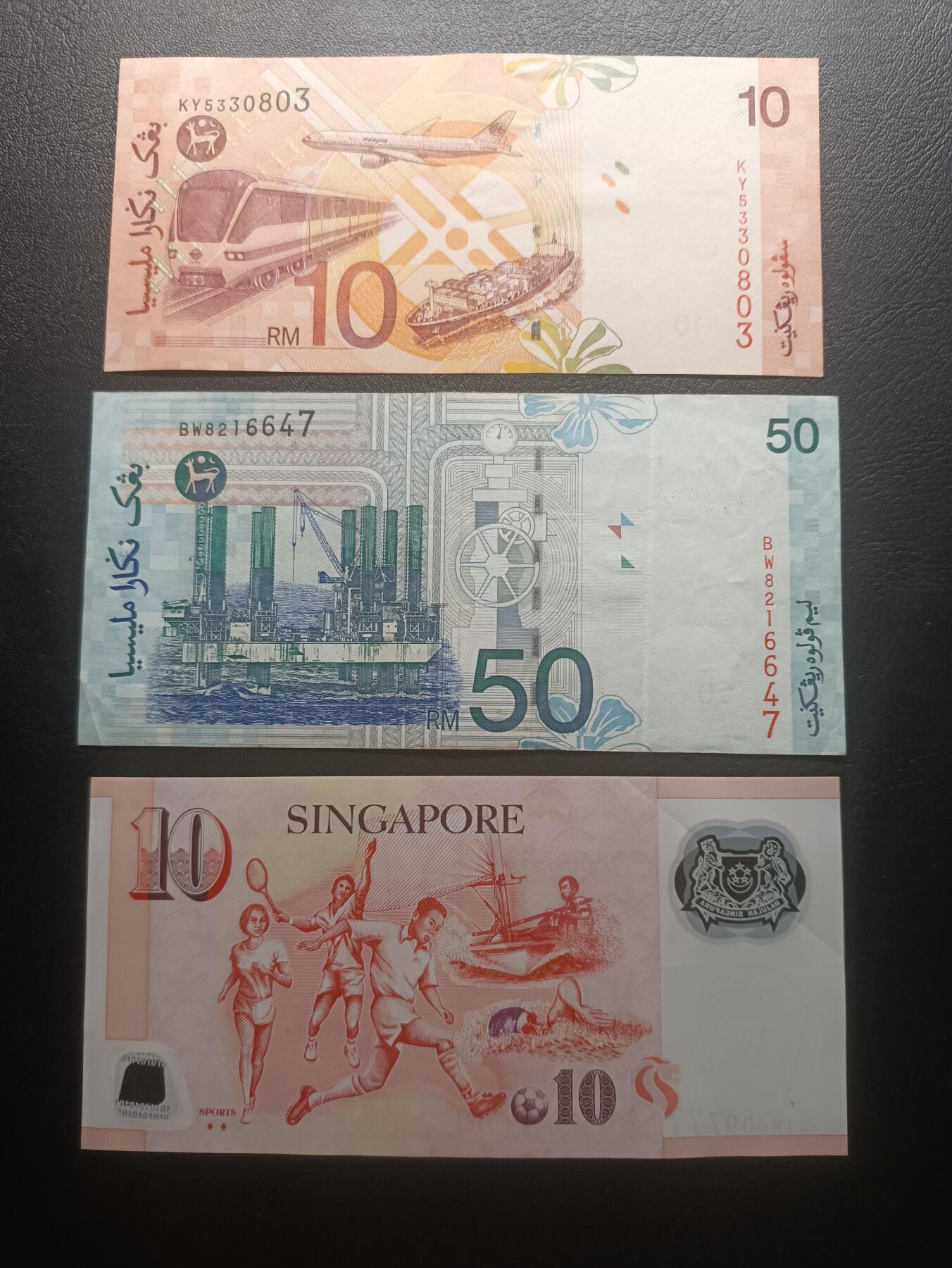 2025十一月第三期，总201期 【雨】东南亚钞票批量三张流通品相—AUNC