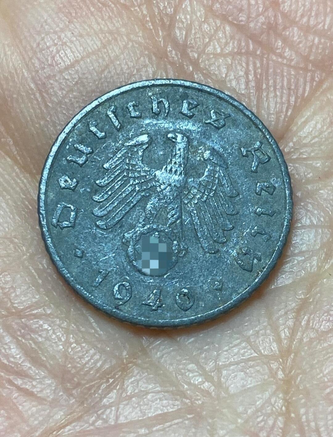 2025年第一百二十六场(总第一百五十二场）外国好品散币(免佣金) 德意志第三帝国1940年5芬尼(A标，柏林造)