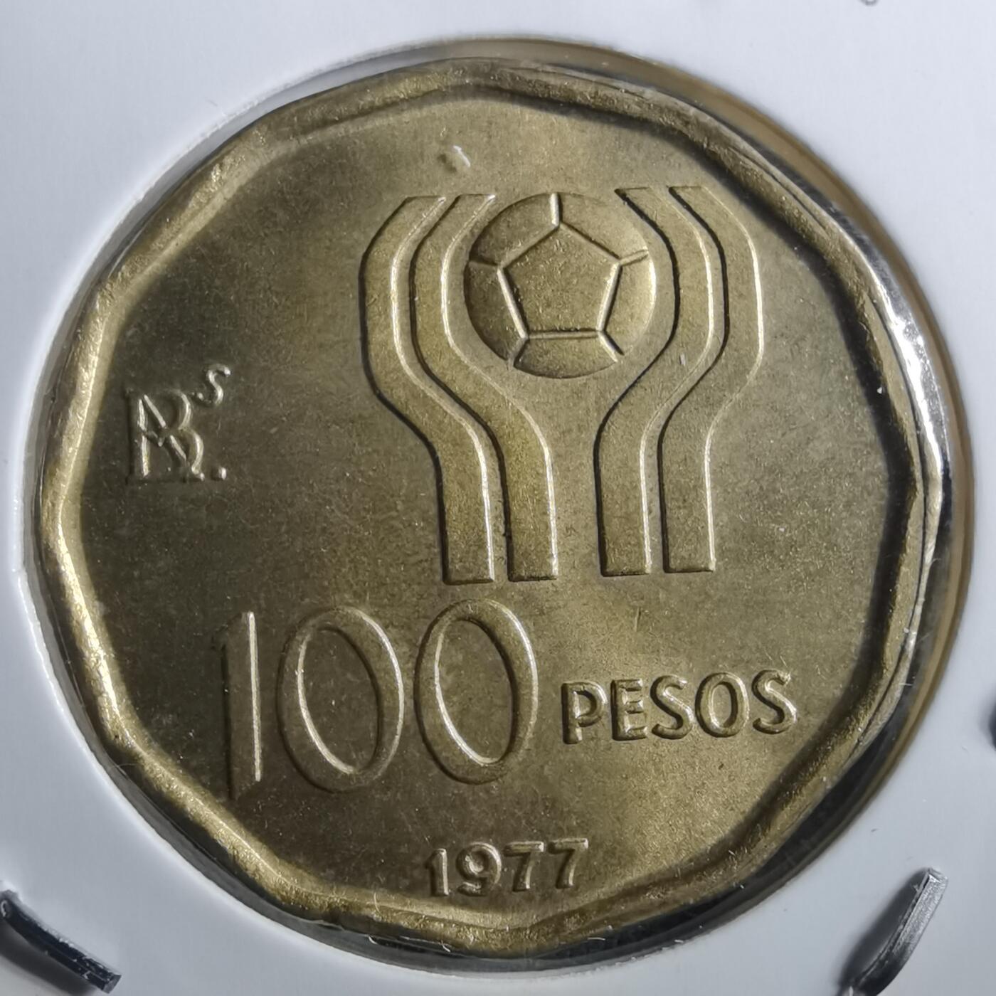 沼泽如烟--第898场 阿根廷1977年100比索