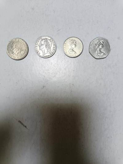 【20251113】非全新纸币第303场 - 欧洲国家4枚硬币