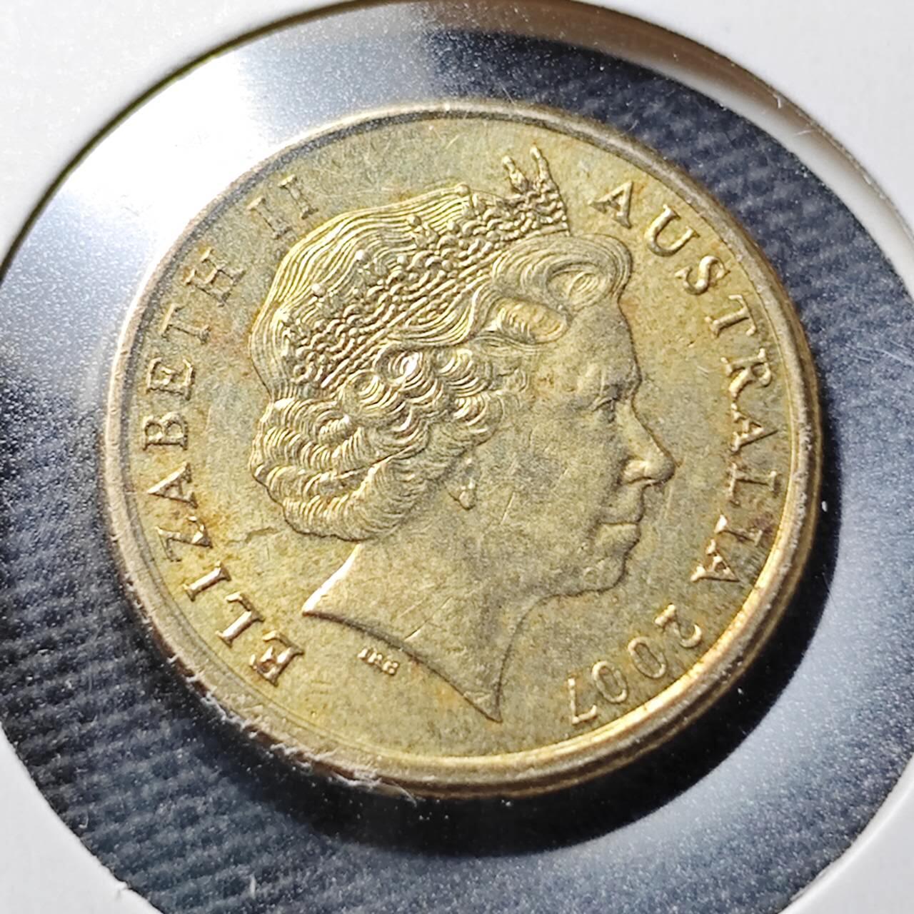 KK钱币收藏小铺  第367场  2月预留时间 周末发货  澳大利亚2元 好品