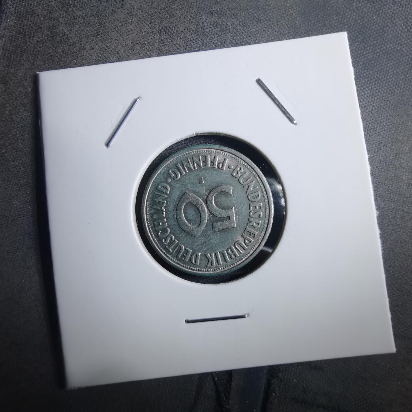 沼泽如烟--第897场 德国1970年50芬尼