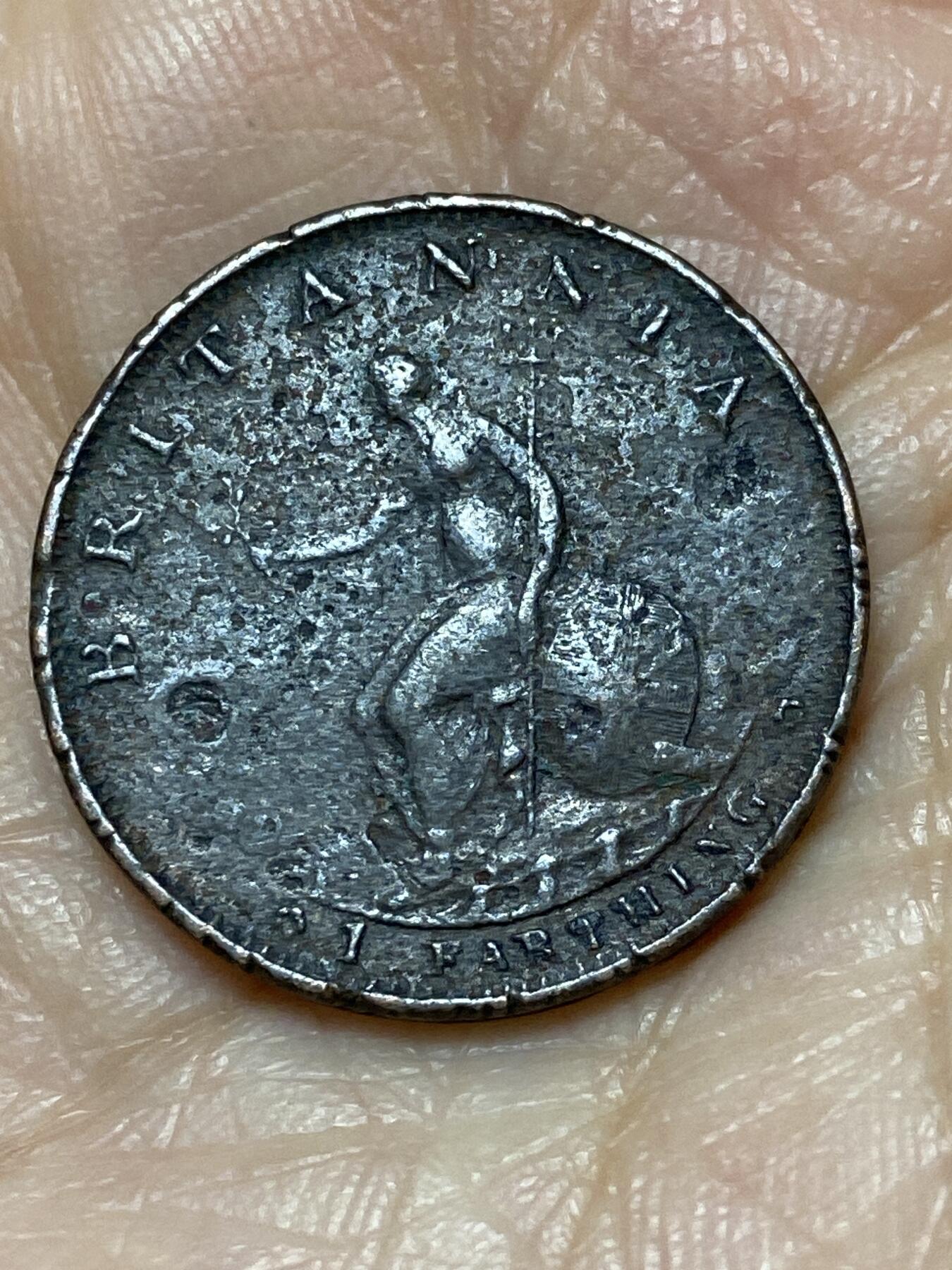 2025年第一百二十六场(总第一百五十二场）外国好品散币(免佣金) 英国🇬🇧1799年1法新(乔治三世时期)