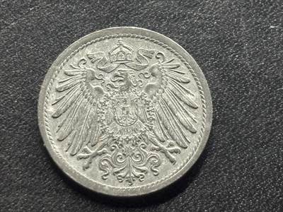 邮泉阁限时拍卖第三十五场 德国硬币专场（硬币在国外。请付邮费6元。） 德意志帝国1921年10芬尼