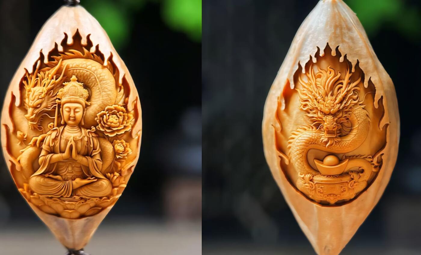 听雨轩（22）精品十二生肖双面核雕专场