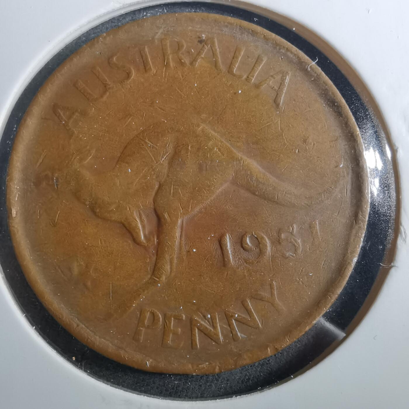 沼泽如烟--第899场 澳大利亚1951年1便士