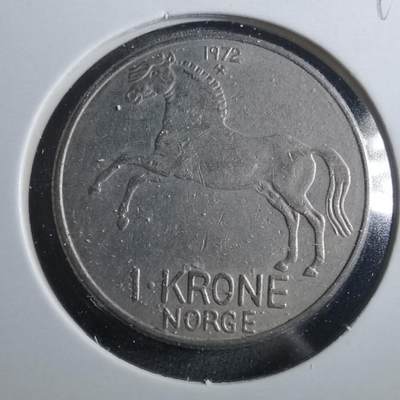 沼泽如烟--第899场 - 挪威1972年1克朗